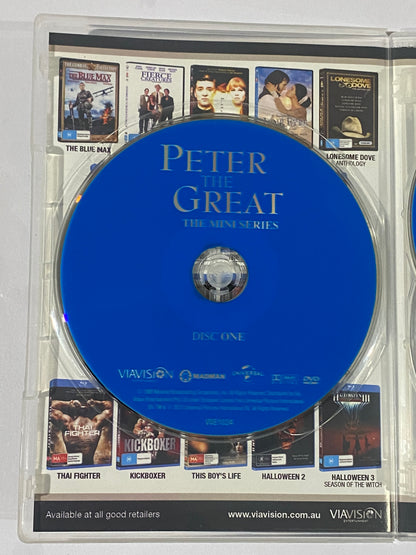 Peter The Great DVD Mini-Series Historical Drama 4-Disc Set NTSC 4 VGC