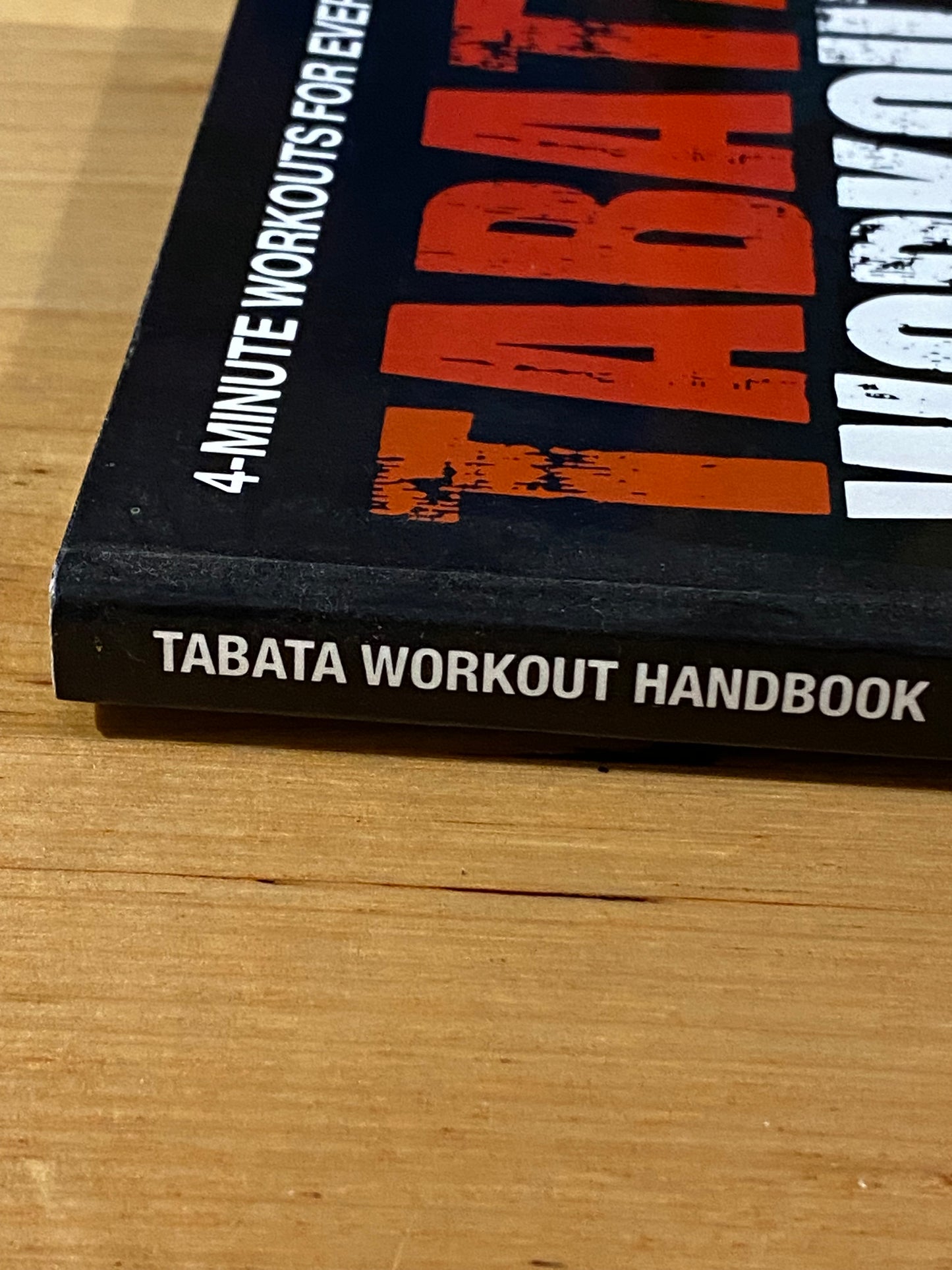 Tabata Workout Book 4-Minute Workouts for Every Body Paperback 2015 GD