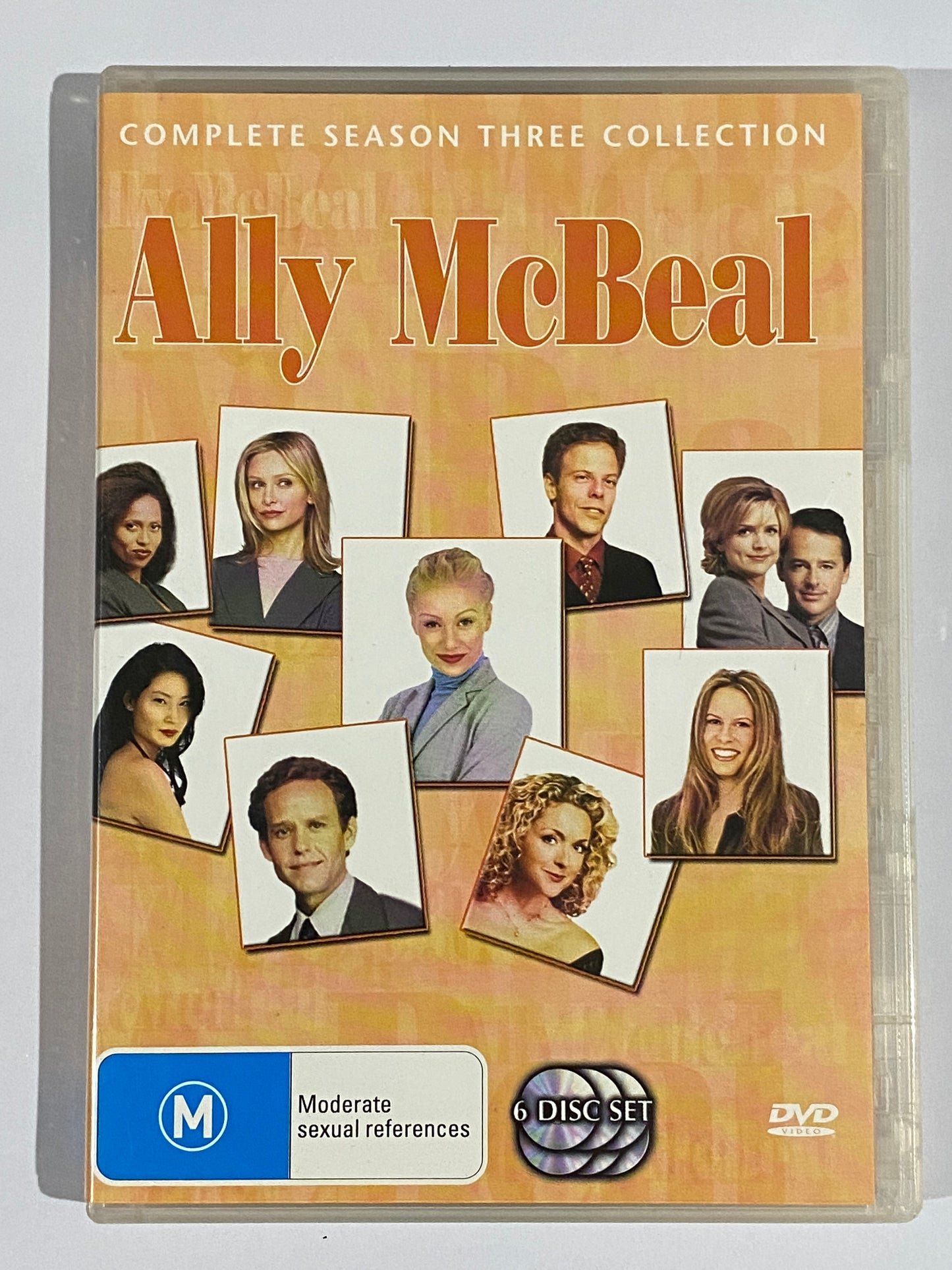 Ally McBeal DVD Complete Set Seasons 1 to 5 30-Disc Set PAL 4 VGC