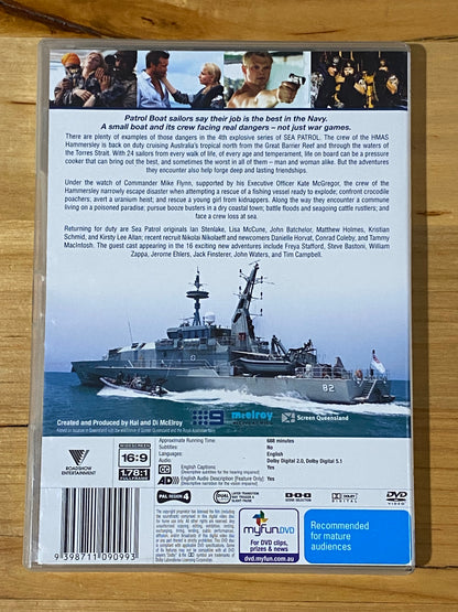 Sea Patrol Series 3 & 4 DVD Australian Naval Drama 4-Disc PAL 4 VGC