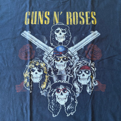 Guns N' Roses Not In This Lifetime T-Shirt Black Short Sleeve Size Large