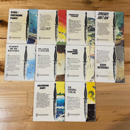 Commando War Comics 1891-1900 Complete Set DC Thomson GD