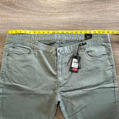 Tarocash Men’s Chinos Mid-Green Sz 44-inch Waist Stretch Zip Fly New With Tags