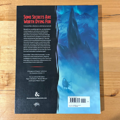 Dungeons & Dragons Icewind Dale Rime Of The Frost Maiden 2020 GD