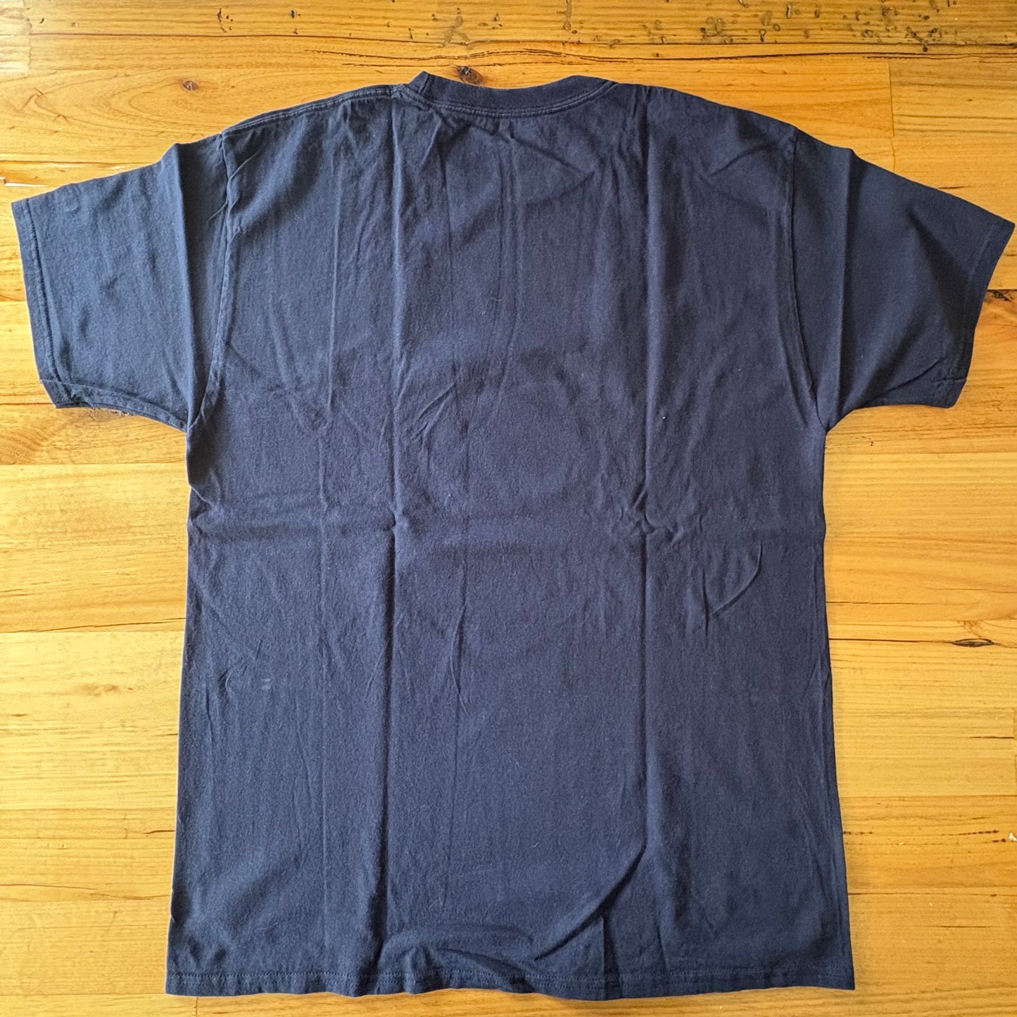 Marquette Golden Eagles Champion T-Shirt Navy Blue Short Sleeve Size Large