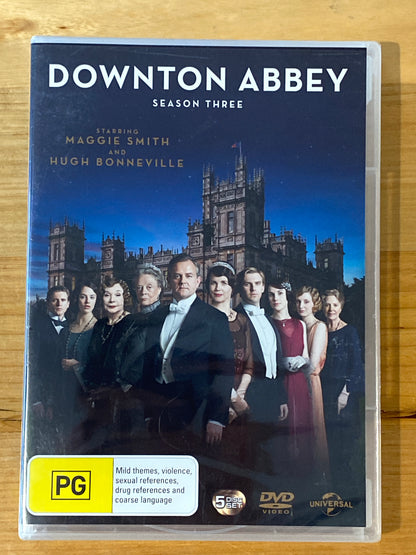 Downton Abbey Season 3 & 4 DVD PAL 2,4,5 4-Disc Set Brand New Sealed