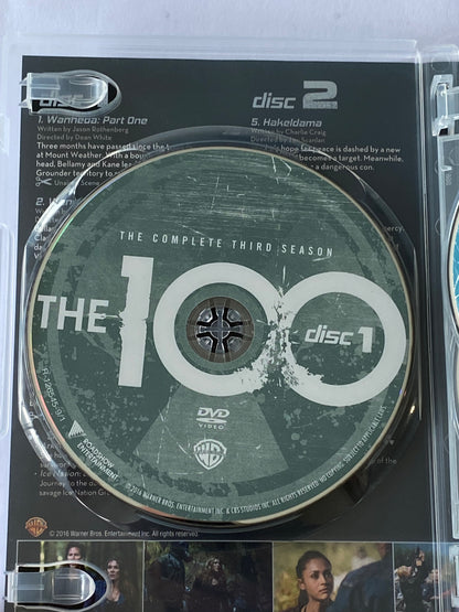 The 100 Complete Seasons 1-3 on DVD PAL 4 VGC