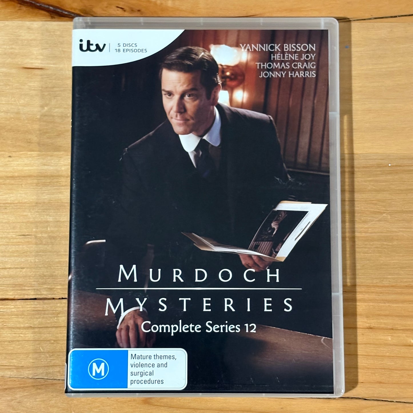 Murdoch Mysteries Complete Series 6-9,11-12 DVD ITV Crime Drama PAL 4 VGC
