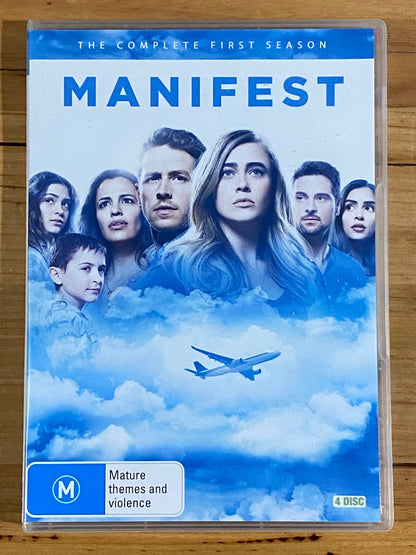 Manifest Seasons 1 & 2 DVD US Supernatural Drama PAL 4 VGC