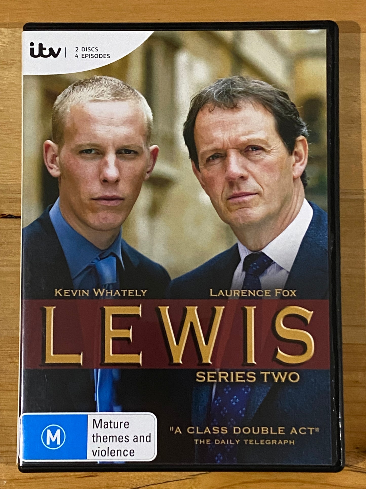 Lewis Series 2-9 DVD ITV Crime Drama Kevin Whately PAL 4 VGC