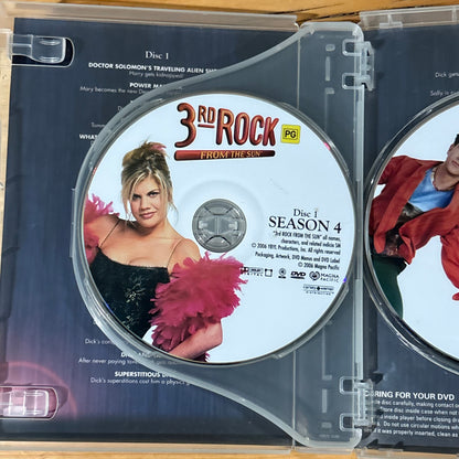 3rd Rock From The Sun Seasons 1-6 Complete With 3d Glasses DVD PAL 4 VGC
