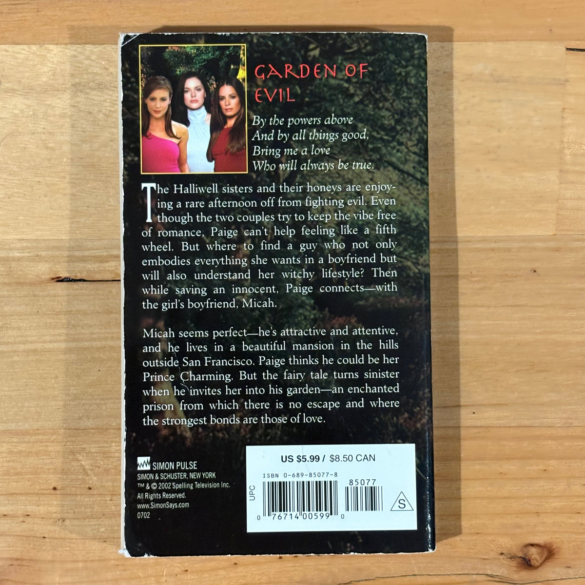 Charmed Paperback Novels by Constance M. Burge x 5 Bundle Vintage