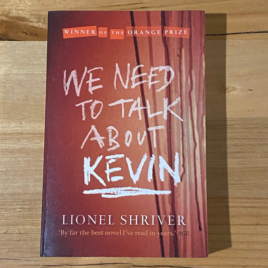 We Need To Talk About Kevin by Lionel Shriver Paperback 2003 GD