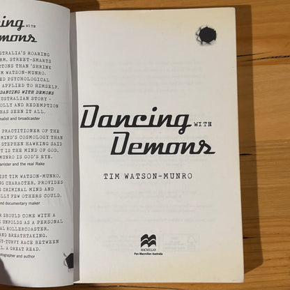 Dancing With Demons by Ian Watson-Munro Paperback 2017 GD