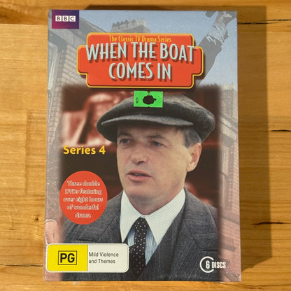 When The Boat Comes In Complete DVD BBC PAL 4 VGC Series 4 is New Sealed