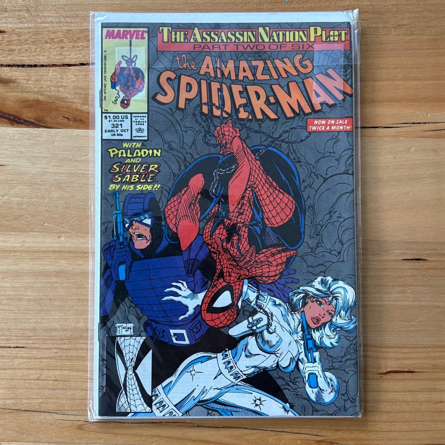The Amazing Spider-man (1963) #320-323 Direct Edition (VF)
