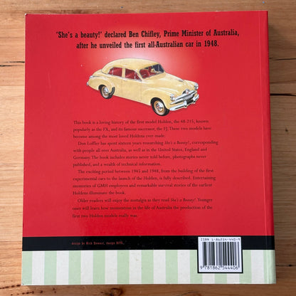 She's A Beauty The Story Of The First Holdens Paperback 1998 GD