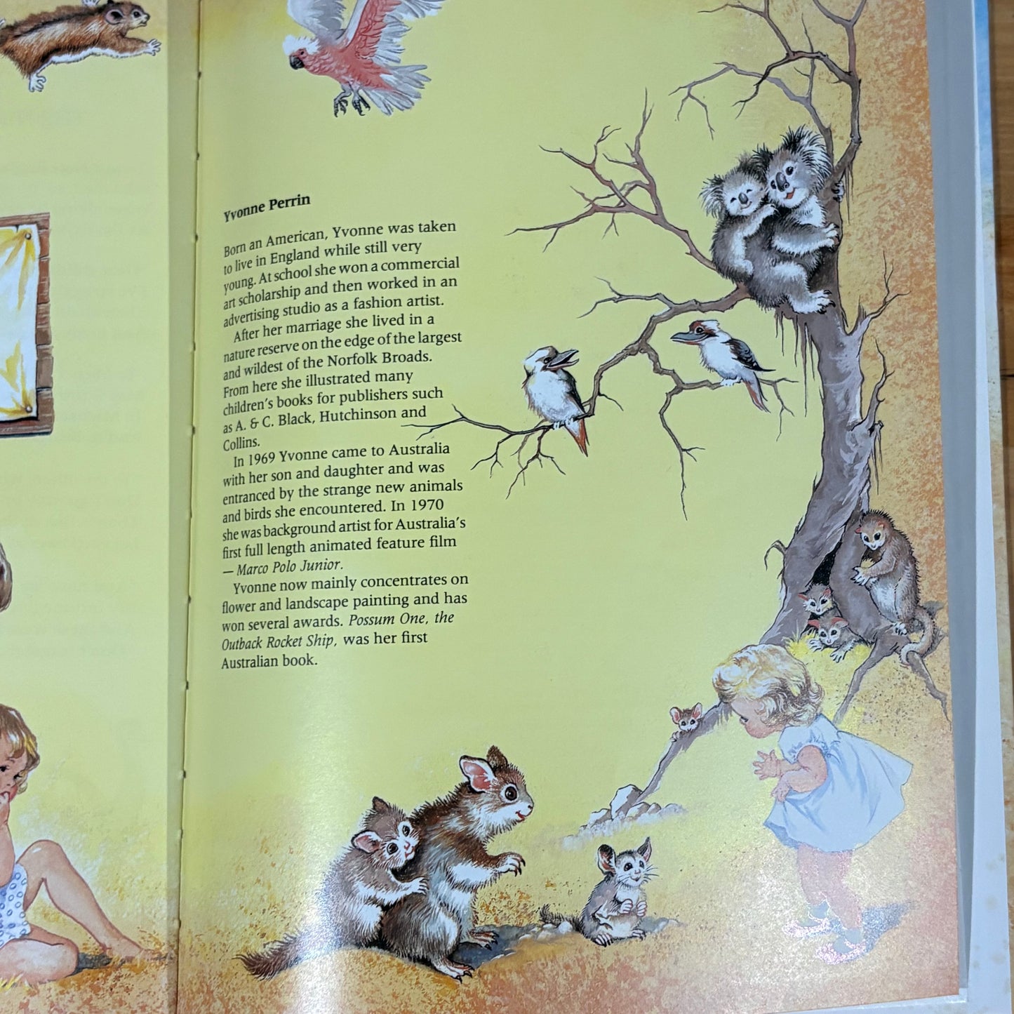 The Australian Children's Omnibus Illustrated by Yvonne Perrin Hardcover 1992 GD