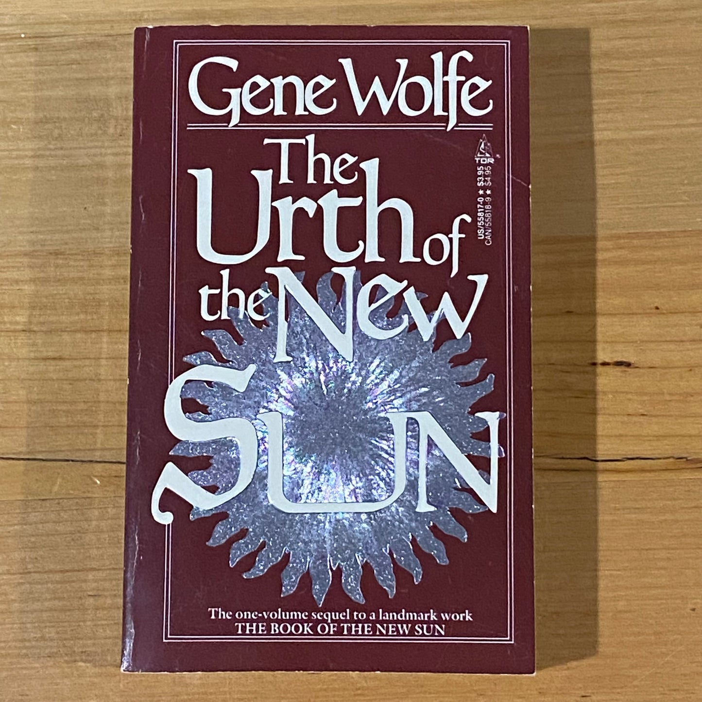 The Urth Of The New Sun by Gene Wolfe Paperback 1988 GD