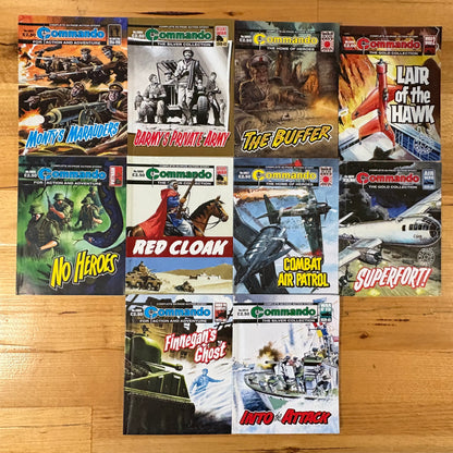 Commando War Comics x 10 Bundle Printed 2023 DC Thomson 070