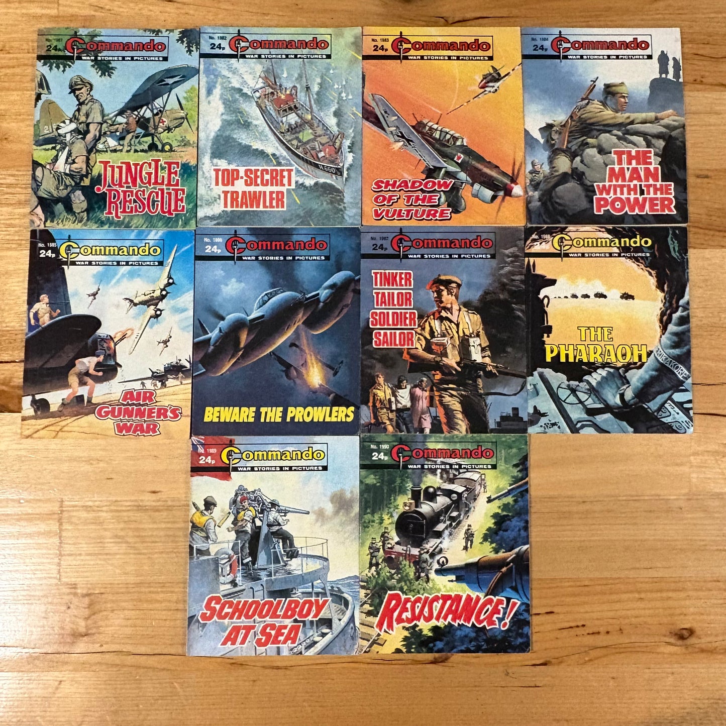 Commando War Comics 1981-1990 Complete Set DC Thomson GD