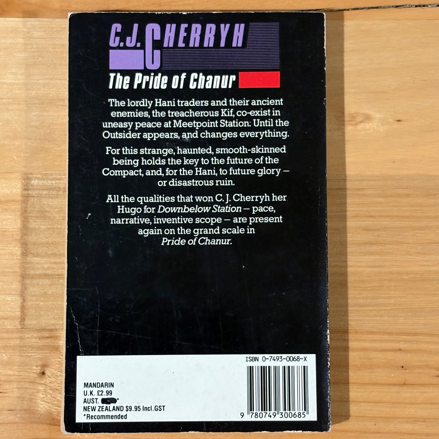 Vintage C.J. Cherryh Sci-Fi Book Bundle Pride of Chanur Cuckoo's Egg Hunter of Worlds