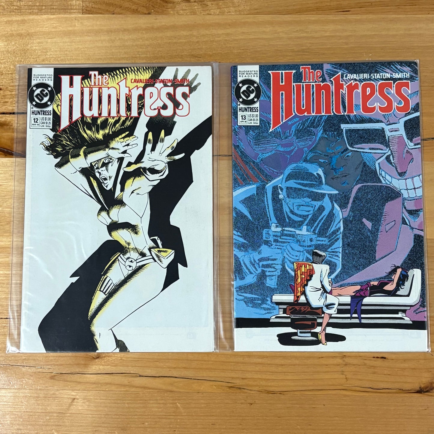 The Huntress 1989 #1-#19 Complete Set DC Comics Cavalieri Staton