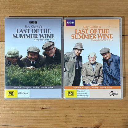 Last Of The Summer Wine Series 1-14 DVD Classic BBC Comedy VGC some Sealed