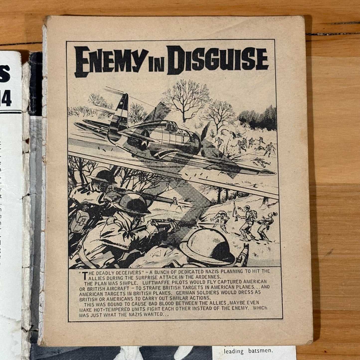 Commando War Comic #680 Enemy In Disguise 1972