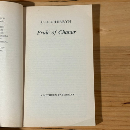 Vintage C.J. Cherryh Sci-Fi Book Bundle Pride of Chanur Cuckoo's Egg Hunter of Worlds