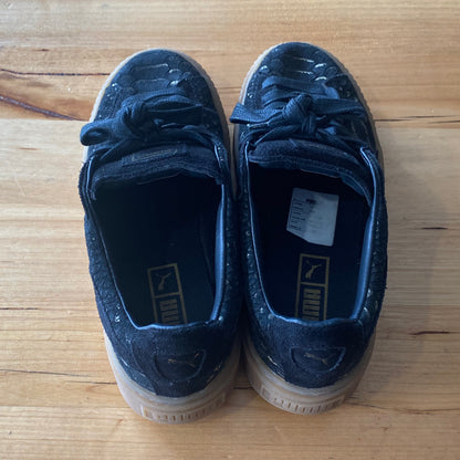 Puma Black Platform Casual Shoes Womens Size 7