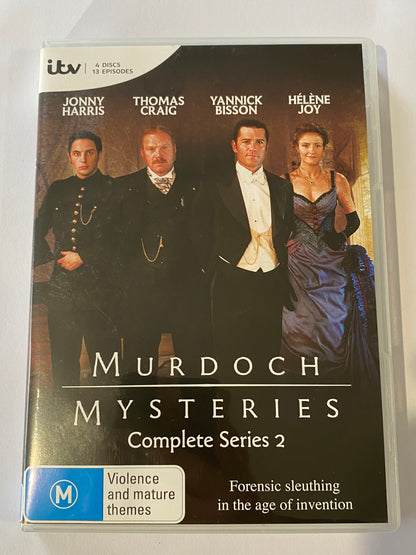 Murdoch Mysteries Complete Series 1-10 DVD Box Set VGC