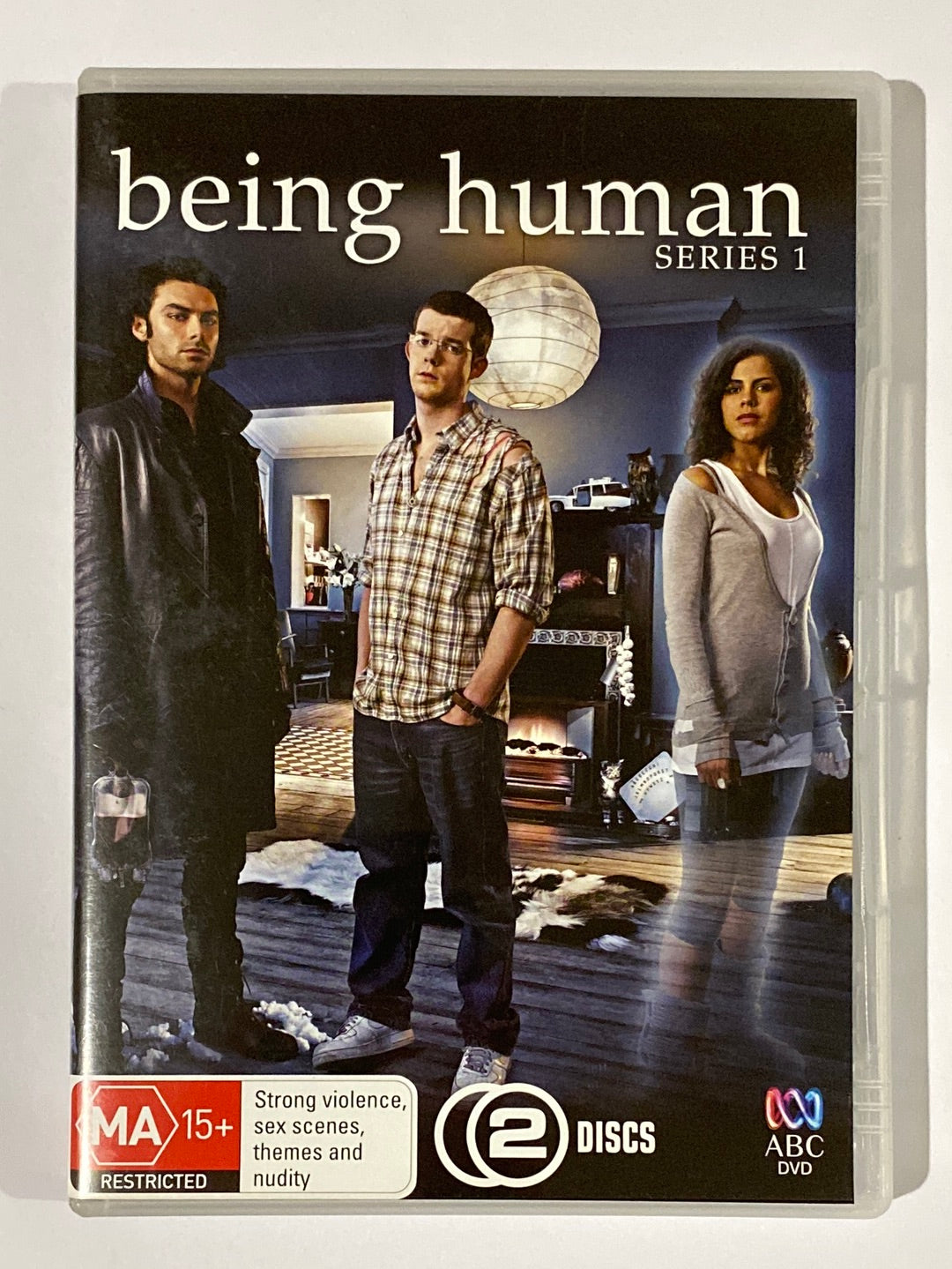 Being Human Series 1-4 DVD 2-Disc Set British Supernatural Drama PAL 4 VGC