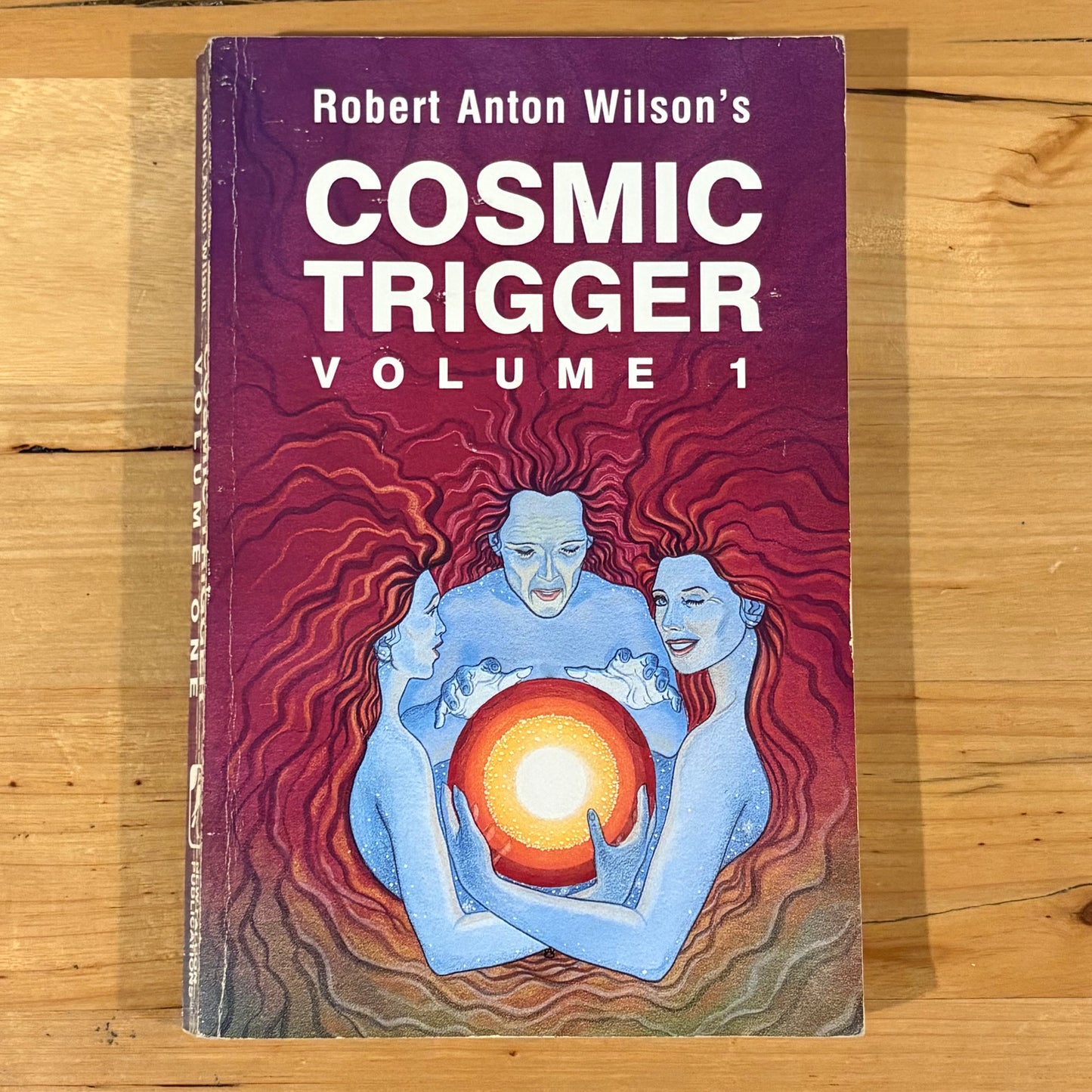 Cosmic Trigger Volume 1 by Robert Anton Wilson Paperback 1992 GD