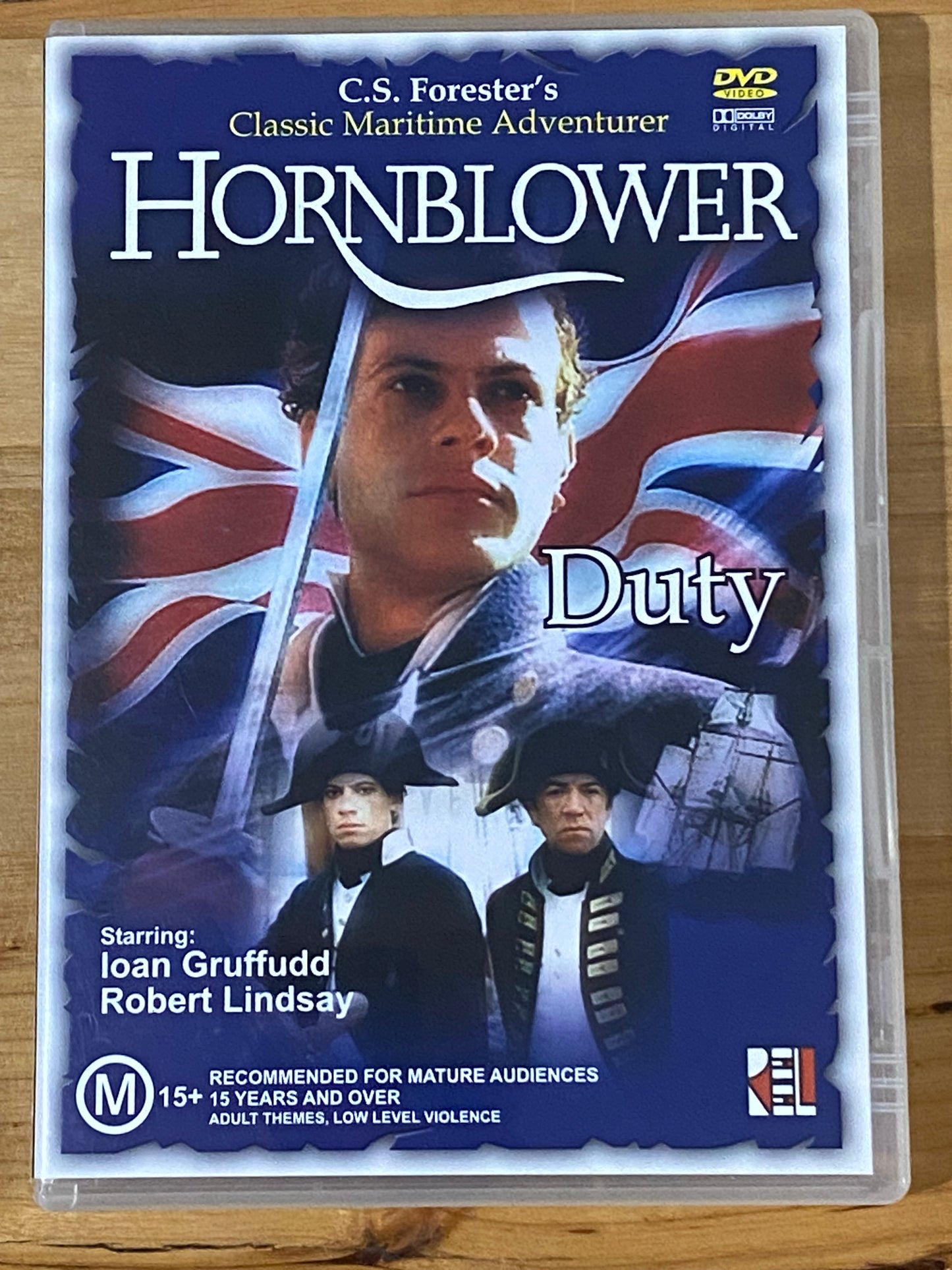 Hornblower Complete Set DVD Ioan Gruffudd C.S. Forester PAL 4 VGC