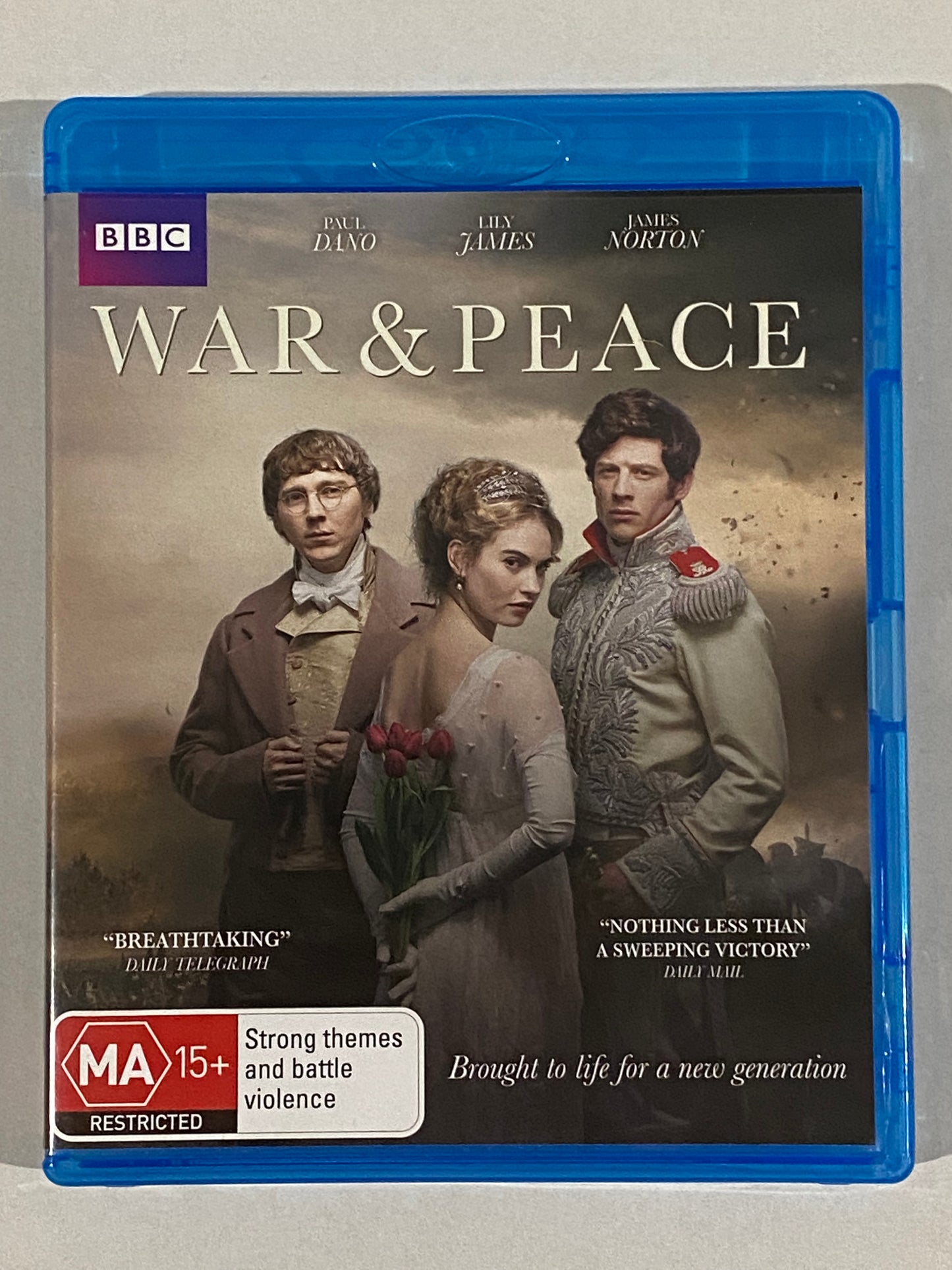 War And Peace Blu-ray BBC Drama 2-Disc Set Region B VGC