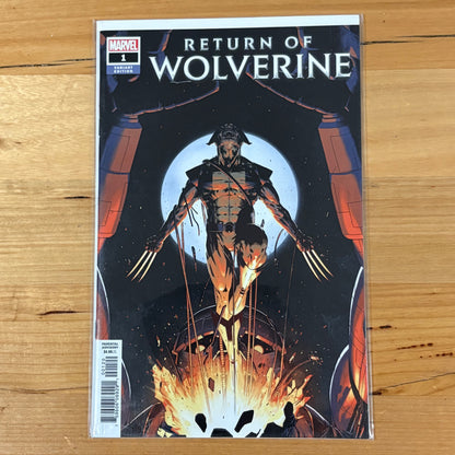 Return of Wolverine (2018) #1 John Tyler Christopher Incentive Variant