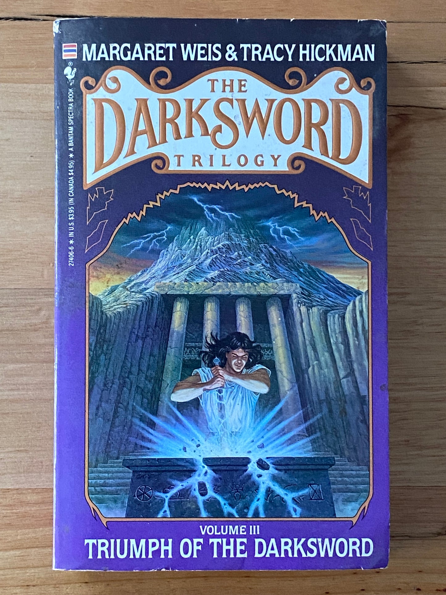 The Darksword Trilogy Vol 1-3 Complete Set Margaret Weis & Tracy Hickman GD