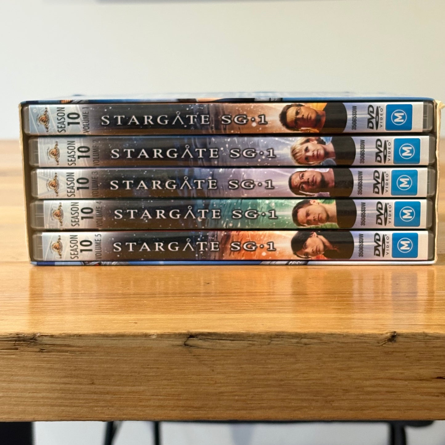 Stargate SG-1 Seasons 9 and 10 DVD Sci-fi Box-Sets PAL 4 VGC