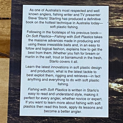 Steve Starling's Fishing With Soft Plastics Book AFN Paperback GD