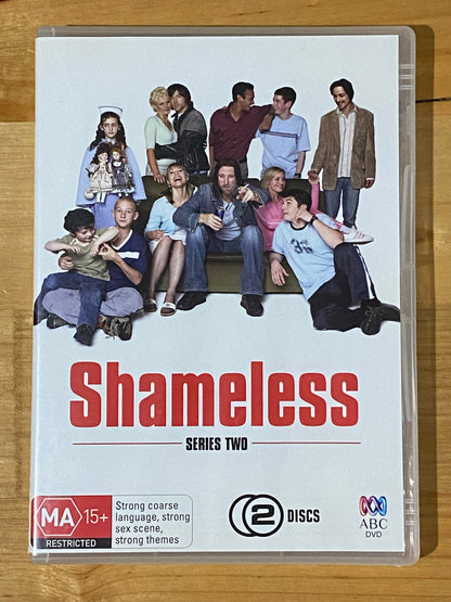 Shameless Series 1-4 DVD British Comedy David Threlfall James McEvoy PAL 4 VGC