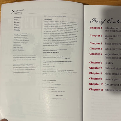 Professional Chef 1st Edition Cengage Learning Paperback GD