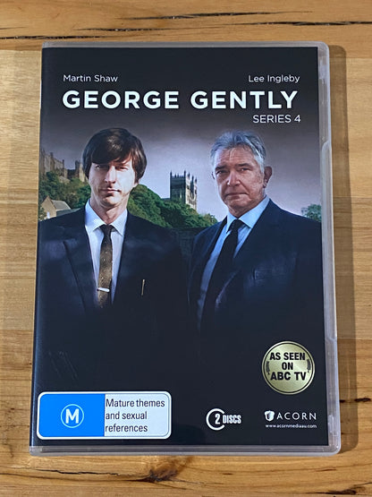 George Gently Series 1,3,4 + 6 DVD British Detective Drama PAL 4 VGC