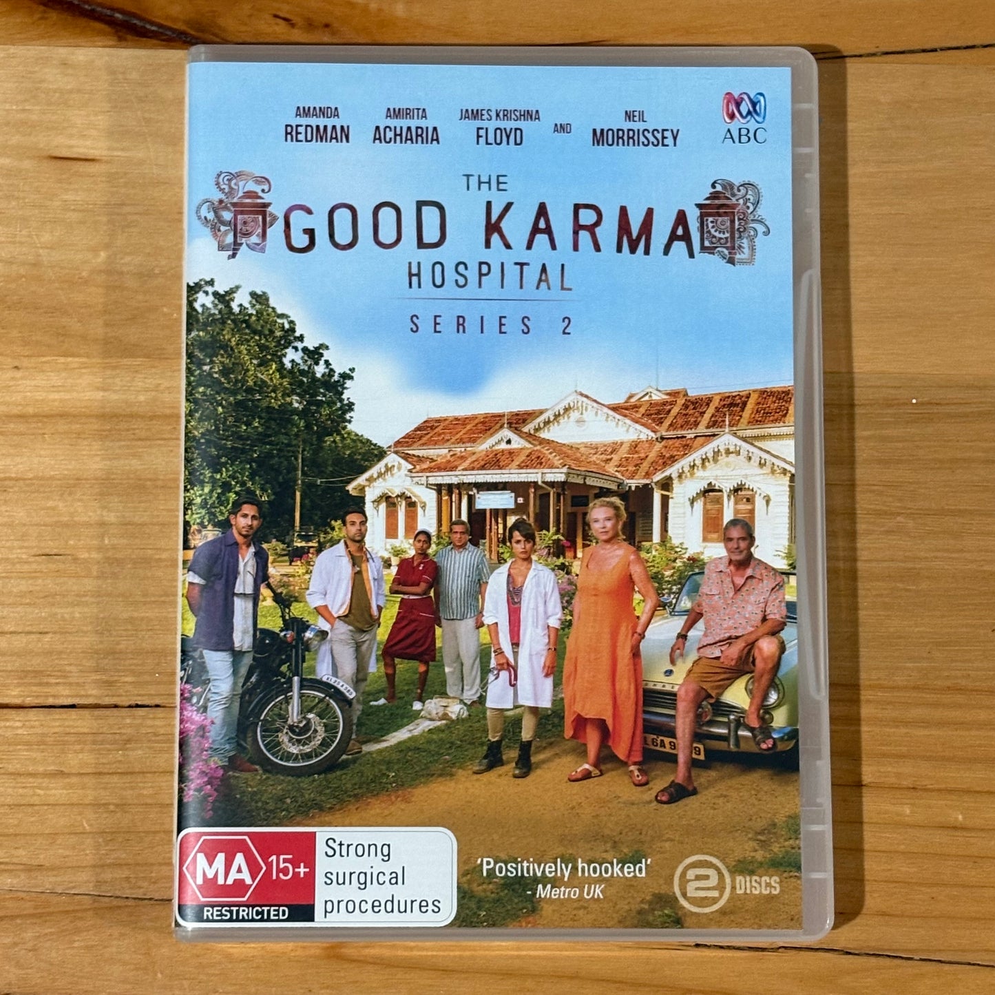 The Good Karma Hospital Series 1 & 2 DVD UK Drama PAL 4 Season 1 is Sealed