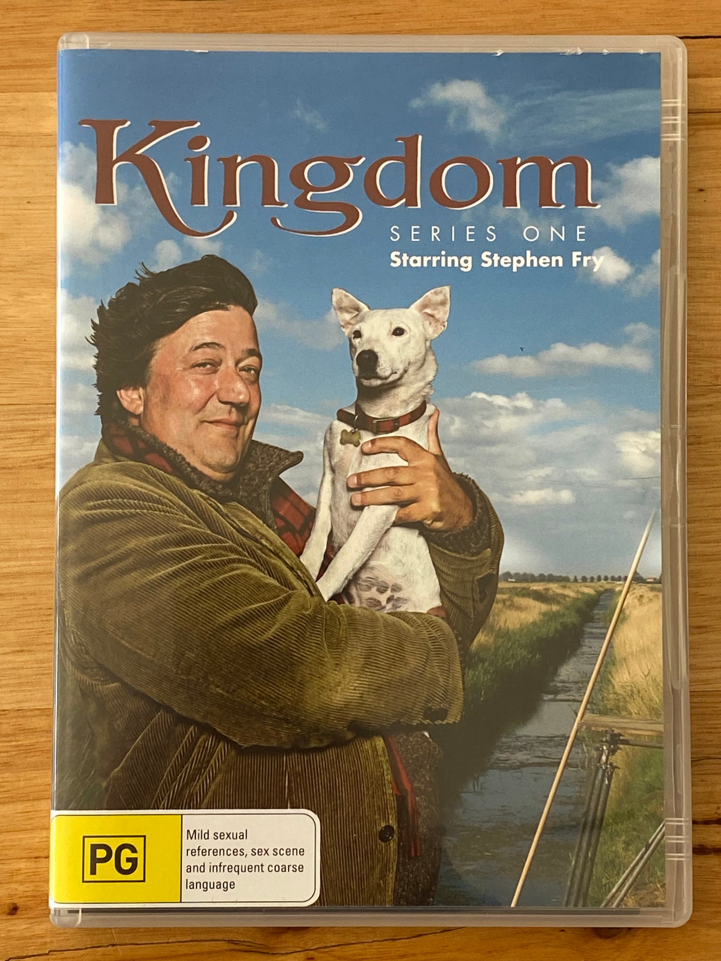 Kingdom Series 1-3 Complete Set DVD Stephen Fry BBC PAL 4 VGC