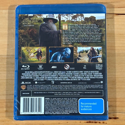 The Hobbit An Unexpected Journey Blu-ray Region B New Sealed