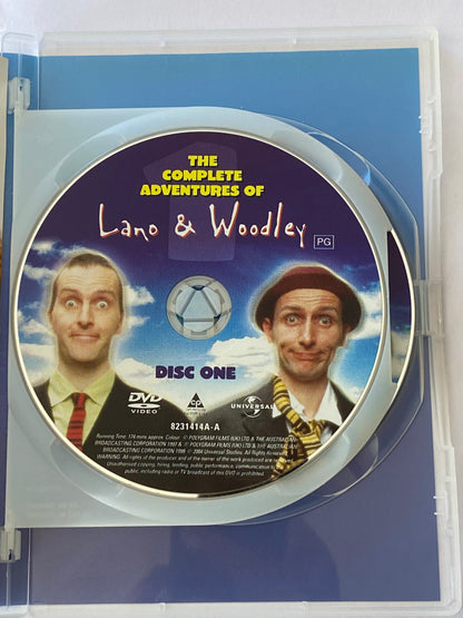 Lano & Woodley DVD 3 Pack Bundle Australian Comedy PAL 4 VGC