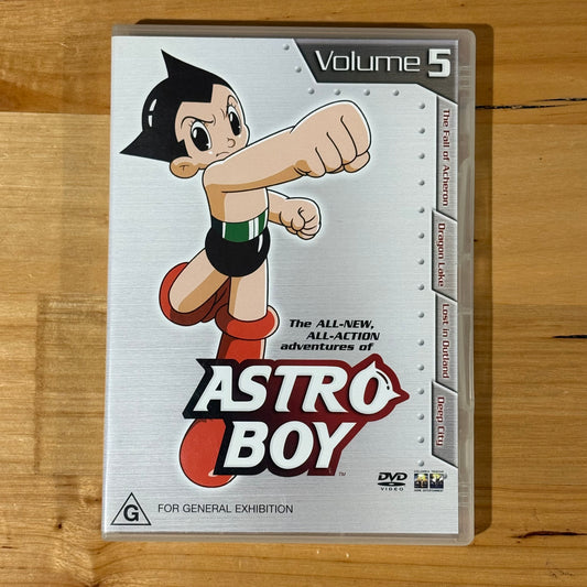 Astro Boy Volumes 1,2,4,5 DVD 2003 TV Series PAL 4 VGC
