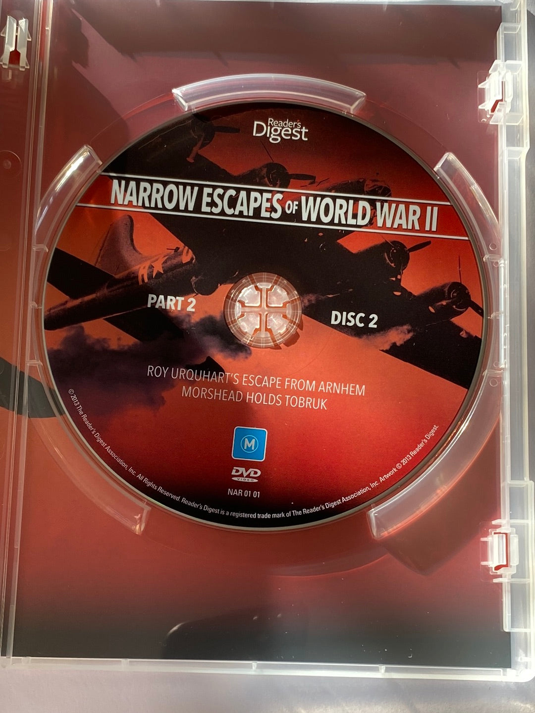 Narrow Escapes of World War 2 DVD Box-Set Readers Digest 6-Disc VGC