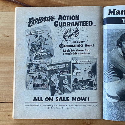 Commando War Comic #640 Whirlwind 1972